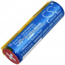 Philips HX6150 helyettes�t� fogkefe akku 3,7V 800mAh 3Wh Li-Ion