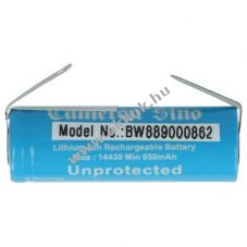 Helyettest akku Philips VisaPure Essential SC5275 tpus 1607420908993, 650mAh