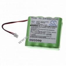 Helyettest akku Visonic 0-100459 tpus 0-9912-L 2000mAh