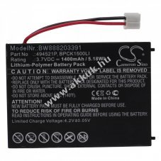 Helyettest akku Audioline Babysense 5 Video 1400mAh