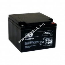 lom akku 12V 27Ah FIAMM tpus FGC22703 (ciklusll, ciklikus)