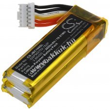 JBL t�pus GSP982752 1S2P helyettes�t� akku 3,85V 2600mAh 10Wh Li-Polymer