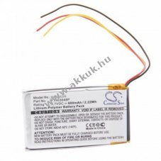 Helyettest akku JBL Micro 2 600mAh