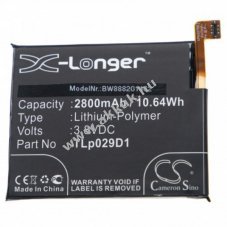 Helyettest akku Alcatel One Touch 3 Dual Sim tpus TLp029D1 2800mAh