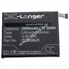 Helyettest akku Alcatel TIM XL 2018 tpus TLp030JC 2950mAh