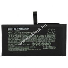 Helyettest akku Apple iPhone 14 3250mAh