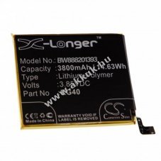 Helyettest akku Motorola KG40, 3.85V, Li-Polymer, 3800mAh