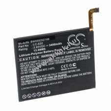 Helyettest akku Nokia 6.2 tpus LC-620, 3400mAh