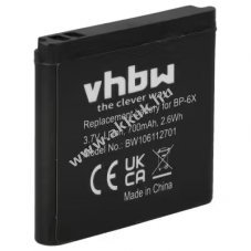 Helyettest akku Nokia tpus BP-6x