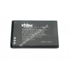 Helyettest akku Nokia tpus BL-5C 1200mAh