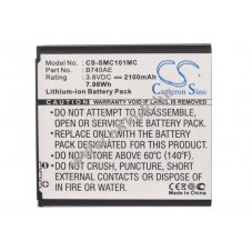 Samsung SM-C101 Kamera helyettes�t� akku 3,8V 2100mAh 8Wh Li-Ion