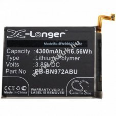 Helyettes�t� akku Samsung Galaxy Note 10+ t�pus EB-BN972ABU 4300mAh
