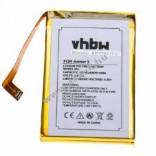 Helyettest akku Ulefone Armor 3, 10300mAh