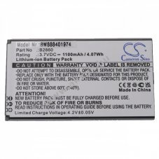 Helyettest akku Wiko F200 1100mAh