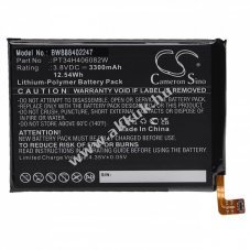 Helyettest akku Wiko Ride 3 tpus PT34H406082W, 3300mAh