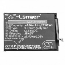 Helyettest akku Xiaomi Redmi 8, 8A tpus BN51, 4900mAh