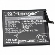 Helyettest akku Xiaomi Redmi K20, Mi 9T tpus BP41, 3900mAh