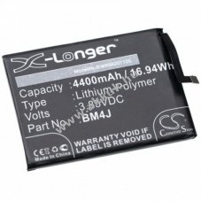 Helyettest akku Xiaomi Redmi Note 8 tpus BM4J, 4400mAh