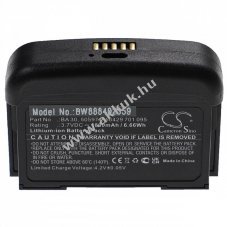 Helyettest akku Sennheiser SK D1 tpus BA 30 1800mAh