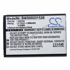 Helyettest akku Steelseries H wireless Gaming Headset tpus 160240, 900mAh