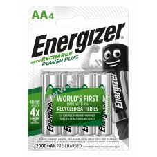 Energizer akku Power Plus HR6 Mignon AA 2000mAh 4db/csom.