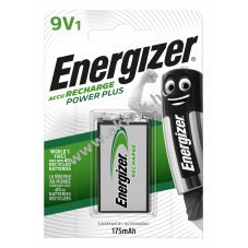 ENERGIZER Power Plus HR22  9V 175mAh akku