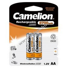 Camelion ceruza akku mignon AA HR6 2700mAh NiMH 2db/csom.