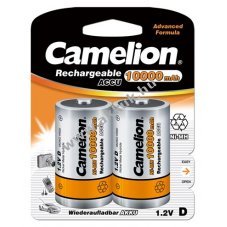 Camelion Ni-MH HR20 glit akku Mono D 2db/csom. 10000mAh