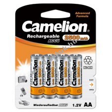 Camelion akku tpus HR6 Mignon AA (ceruzaakku tpus) 2500mAh 4db/csom.