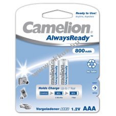 Camelion akku tpus 24A AlwaysReady 2db/csom. 800mAh