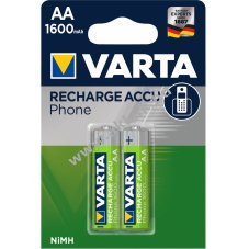 Varta Mignon ceruza akku AA HR6 1600mAh 2db/csom