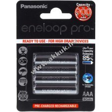 Panasonic eneloop Pro AAA akku tpus BK-4HCCE/4BE 4db/csom.