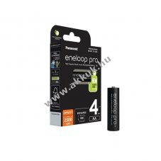 Panasonic eneloop pro AA ceruza akku 2500mAh 4db/csomag