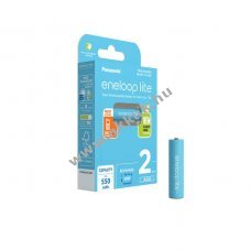 Panasonic eneloop lite AAA micro akku BK-4LCCE/2BE 550mAh 2db/csomag