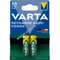 Varta ceruza akku AA Mignon 2100mAh 2db/csomag