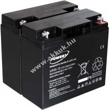 Powery lom zsels akku sznetmentes APC Smart-UPS RBC7 12V 20Ah (helyettesti 18Ah is)