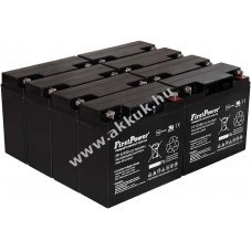 FirstPower lom zsels akku sznetmenteshez APC Smart-UPS 5000 Rackmount/Tower 12V 18Ah VdS