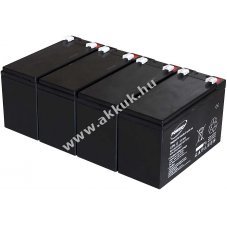 Powery lom zsels akku sznetmenteshez APC Smart-UPS RT 2000 RM 12V 9Ah (7,2Ah / 7Ah is)