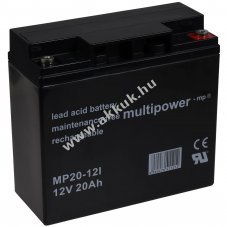 Multipower helyettest sznetmentes akku APC Smart-UPS SMT3000I 20Ah (helyettesti 12V 18Ah)