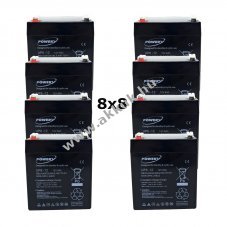 Powery lom zsels akku 12V 6Ah APC Smart-UPS RT 15K RM