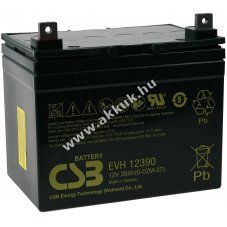 lom akku 12V 39Ah ( CSB / Hitachi) tpus EVH12390 12V 39Ah ciklusll, ciklikus