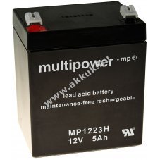Multipower lom akku MP1223H kompatibilis FIAMM 12FGH23 (nagy kistram)