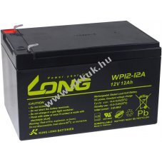 KungLong lom akku WP12-12A kompatibilis Panasonic LC-RA1212PG1