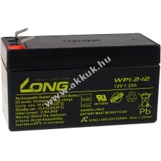 lomakku Kung Long tpus WP1.2-12 VdS minstssel 12V 1,2Ah - A kszlet erejig!