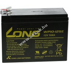 Kung Long lom akku 6-HDZM-10 / 6-FM-10 12V 10Ah (ciklusll, ciklikus) 12 Volt