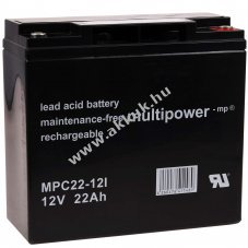 Powery lom akku (multipower) MPC22-12I (ciklusll, ciklikus)