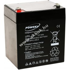 Powery lom zsels akku 12V 6Ah helyettesti FIAMM tpus FG20451