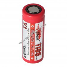 Efest IMR 18500 V1 akku 3.7V, 1100mAh, vdelmi elektronika nlkl - A kszlet erejig!