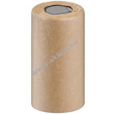 Goobay akkucella - SUB-C - (papr borts) 1,2V SC 2000mAh NiMH - Kirusts!