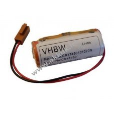 Helyettest PLC (SPS) elem CR17450SE-R 3V, Li-Ion, 2000mAh